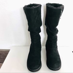 skechers boots knee high